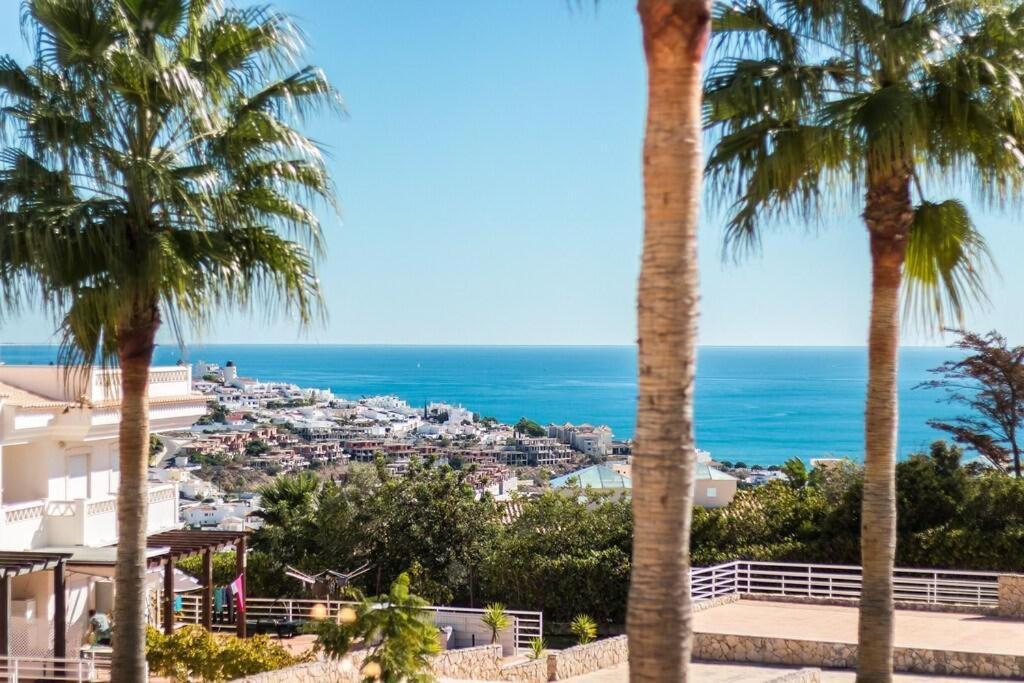 アルブフェイラ Fantastic Townhouse With Pool And Sea Viewsヴィラ エクステリア 写真