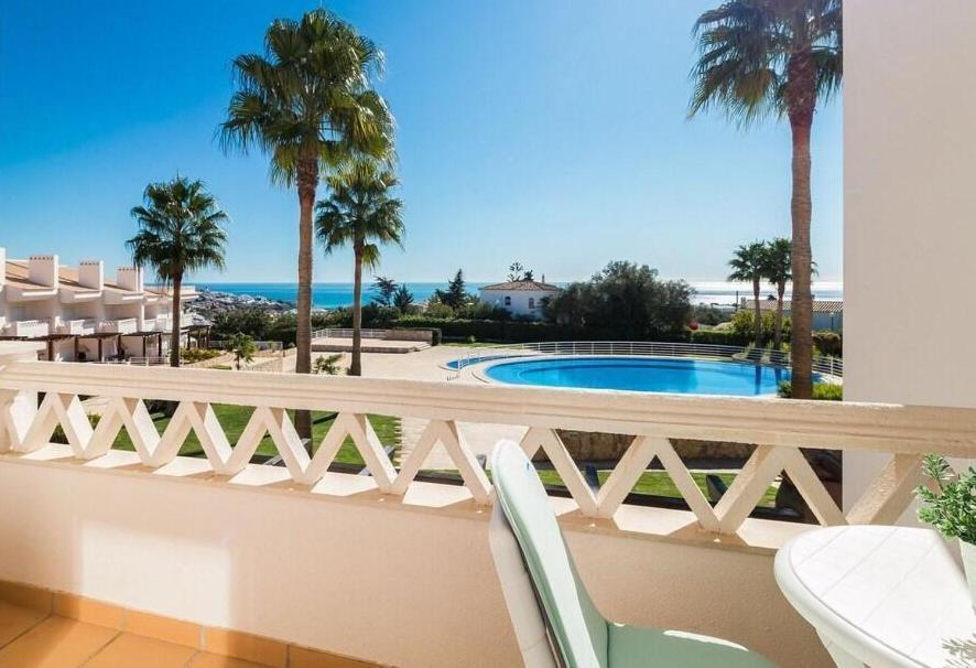 アルブフェイラ Fantastic Townhouse With Pool And Sea Viewsヴィラ エクステリア 写真