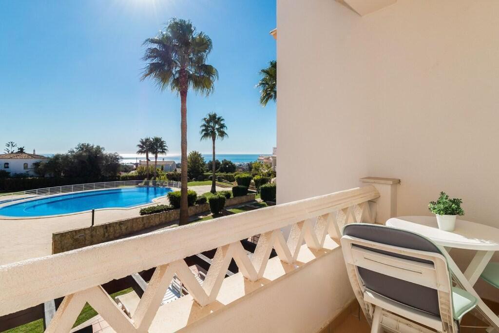 アルブフェイラ Fantastic Townhouse With Pool And Sea Viewsヴィラ エクステリア 写真
